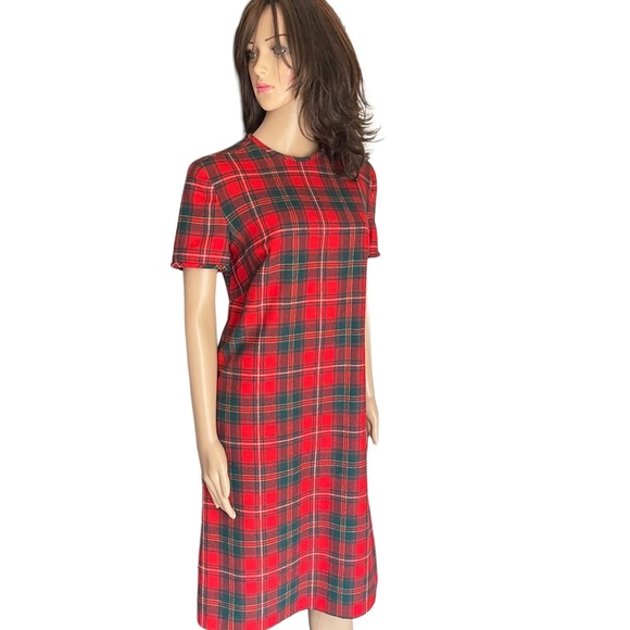 VTG PENDLETON WOOLENS PLAID TARTANS OVERCOATS and dress size 14 - Picture 2 of 16